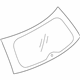 Mitsubishi 5805A758 Lift Gate Glass