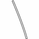 Mitsubishi 5805A315 Lift Gate Glass Seal Strip