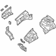 Mitsubishi 64110W000P Apron Assembly, Passenger Side