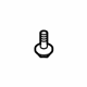 Mitsubishi MU000716 Bumper Cover Screw