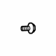 Mitsubishi MF453031 Front Driver Speaker Screw