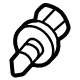 Mitsubishi MU001154 Inner Molding Screw