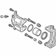 Mitsubishi 4605B477 Caliper, Driver Side