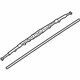 Mitsubishi 28890W020P Wiper Blade, Driver Side