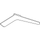 Mitsubishi 6127A097XA Outer Molding, Driver Side