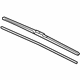 Mitsubishi 8250A969 Front Blade Black