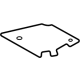 Mitsubishi 64891W030P Woofer Cover