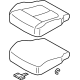 Mitsubishi 6911F444HB Cushion Assembly, Passenger Side Gray