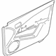 Mitsubishi MN124737HD Door Trim Panel, Driver Side Gray