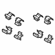 Mitsubishi 4605B563 Brake Pads Clip