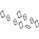 Mitsubishi 44084W010P Brake Pads Shim