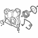 Mitsubishi 7841A001 Blower Assembly, Rear