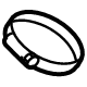 Mitsubishi MD166085 Air Inlet Hose Clamp