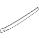 Mitsubishi 8000B176HA Trim Molding, Passenger Side Gray