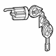 Mitsubishi 6370C408 Ignition Lock Cylinder