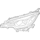 Mitsubishi 26014W660P Lens & Housing, Passenger Side