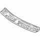 Mitsubishi 5290D410 Windshield Header