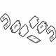 Mitsubishi 4605B926 Brake Pads Shim