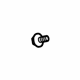 Mitsubishi MB409437 Fog Lamp Assembly Screw