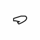 Mitsubishi MR644023 Release Handle Brown