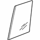 Mitsubishi MR436988 Fixed Glass, Passenger Side