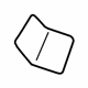 Mitsubishi 6901A762 Seat Back Pad, Passenger Side