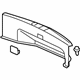 Mitsubishi MN121077XA Rear Trim Panel
