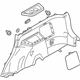 Mitsubishi 7230A631XA Lower Quarter Trim, Driver Side