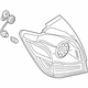 Mitsubishi 8330B195 Lens & Housing, Driver Side