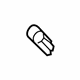 Mitsubishi 2400A499 Bulb