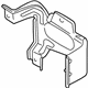 Mitsubishi MR339863 Mount Bracket, Driver Side