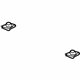 Mitsubishi MR574475 Upper Molding U-Nut Black