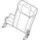 Mitsubishi 6902F115HA Seat Back Cover Gray