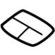 Mitsubishi 6977B479XA Seat Belt Guide