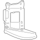 Mitsubishi 8639A210 Bracket, Driver Side