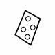 Mitsubishi 6902B306 Seat Back Pad