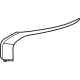 Mitsubishi 62080W030P Side Molding, Passenger Side Black