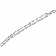Mitsubishi 7661A353 Roof Rail, Driver Side Silver