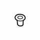 Mitsubishi 7259A221 Lower Quarter Trim Grommet