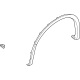 Mitsubishi 7400A595 Wheel Opening Molding, Driver Side