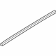 Mitsubishi MR526251 Belt Weatherstrip, Driver Side