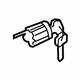 Mitsubishi MB802151 Cylinder & Keys