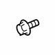 Mitsubishi MF350792 License Bracket Screw