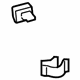 Mitsubishi MB697281 Drain Hose Clip