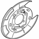 Mitsubishi MR307333 Splash Shield, Driver Side