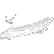 Mitsubishi 26120W060P Combination Lamp, Passenger Side