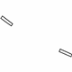 Mitsubishi MR462285 Windshield Stopper
