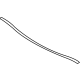 Mitsubishi 5902A352 Rear Weatherstrip