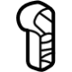 Mitsubishi 5910A176 Release Handle
