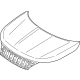 Mitsubishi 65100W140P Hood